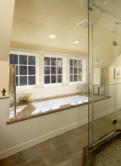 Traditional Bathroom by Krieger + Associates Architects, Inc.