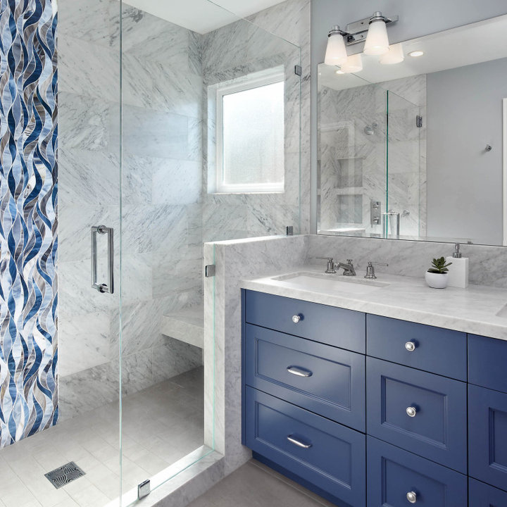 Navy And White Bathroom Ideas Photos & Ideas Houzz
