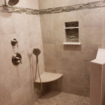 Susie's new custom tile bathroom / shower!!