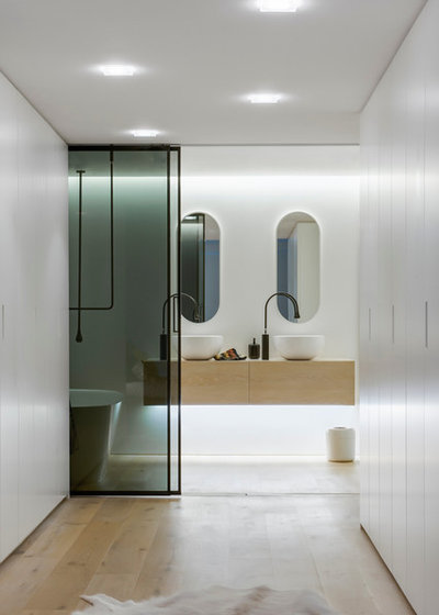 コンテンポラリー 浴室 by Minosa | Design Life Better