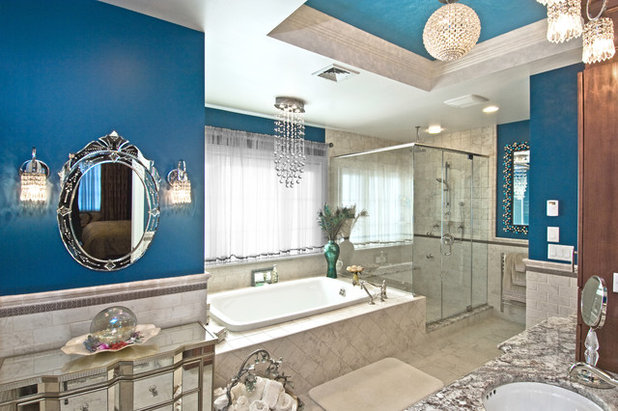 Traditional Bathroom by Kaleidoscope Color Consulting