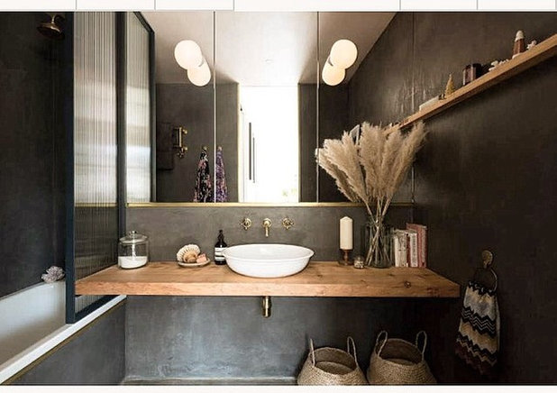 Modern Bathroom by the  plaster collective