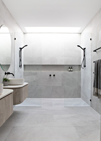 Contemporary Bathroom by Luxbuilt
