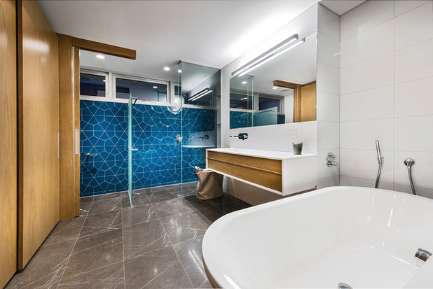 Modern Bathroom by Mata Design Studio