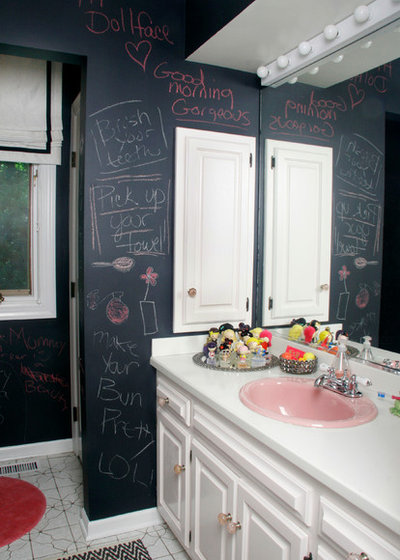 エクレクティック 浴室 by michelle williams interiors