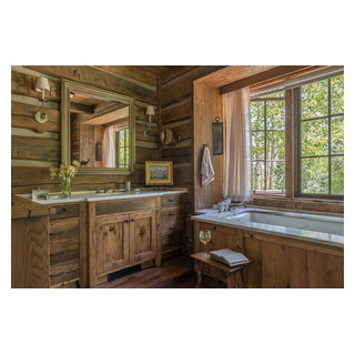 Teton Valley Residence - Rustic - Bathroom - Other - by Yellowstone ...
