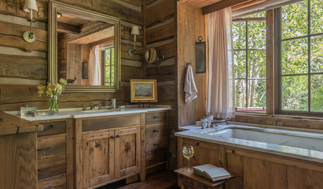 Your Guide to a Rustic-Style Bathroom