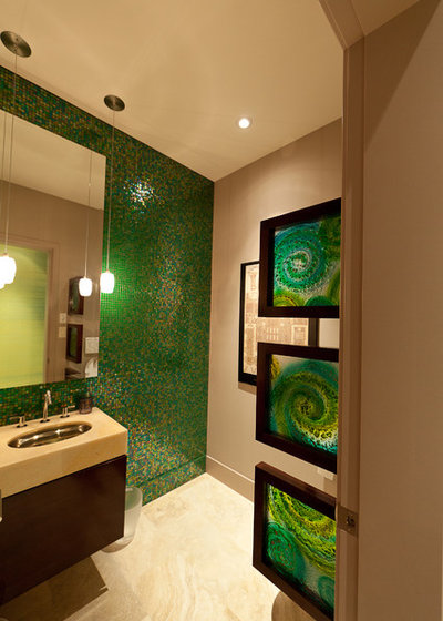 Contemporary Bathroom by Habitat Studio