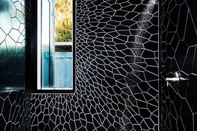 The "Black Butterfly" wall panels - Bath