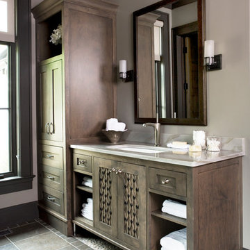 Bathroom vanity details