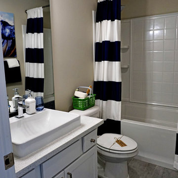 The Ramsey Model Home Main Bathroom View by Sea Pac Homes