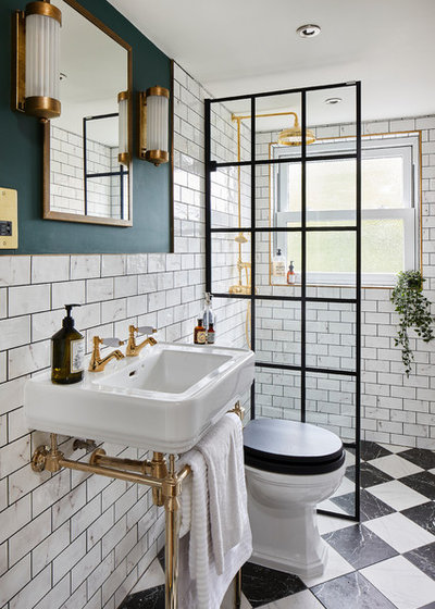 Victorian Bathroom by Finch Interior Design