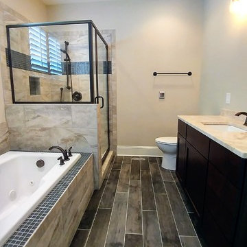 The SUNSET Model at THE COTTAGES--Master Bath