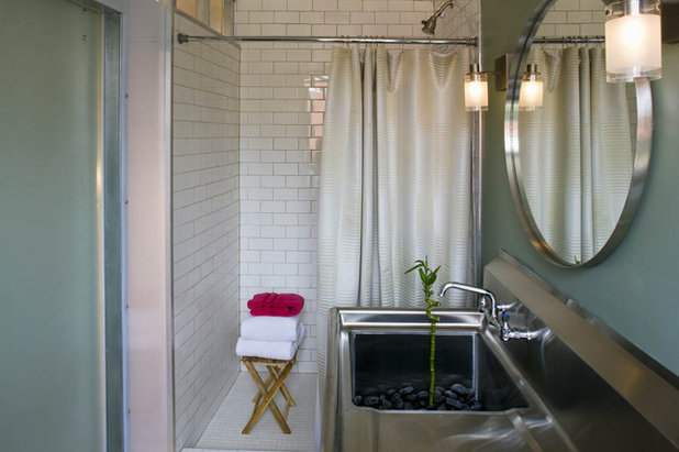 Industrial Bathroom by Brennan + Company Architects