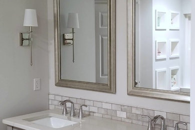 Inspiration for a transitional bathroom remodel