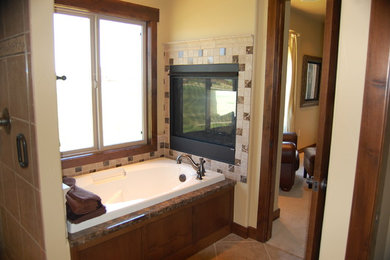 Bathroom - craftsman bathroom idea in Denver