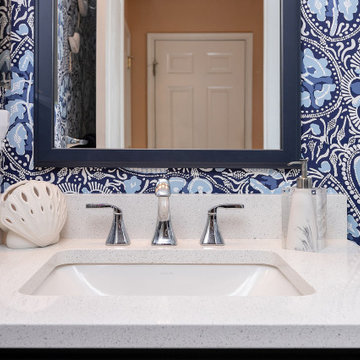 Thorofare Hall Bath - Cobalt Blue Vanity
