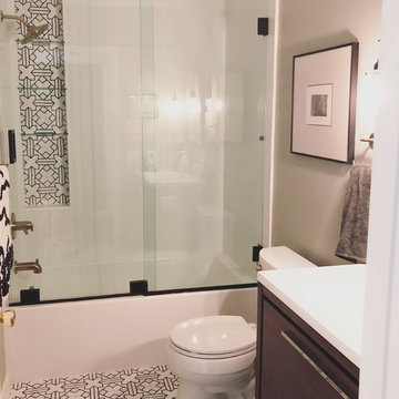 Mid Century Modern Condo Bathroom Remodel