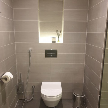 Three bathroom remodeling