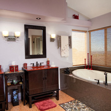 Tierrasanta Asian Master Bathroom