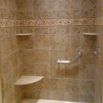 Tiled showers