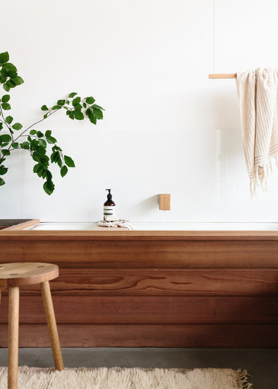 Contemporary Bathroom by Wood Melbourne
