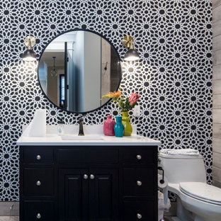 75+ Bäder mit bunten Wänden und Laminat Ideen & Bilder - Mai 2021