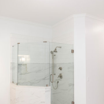 Timeless Marble Master Bathroom