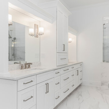 Timeless Marble Master Bathroom