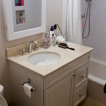 Tiny Bathroom Condo Remodel Chicago