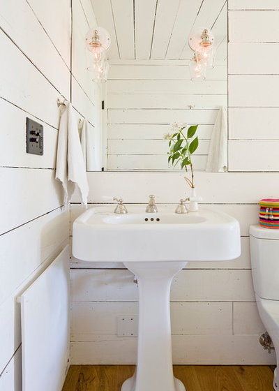 カントリー 浴室 by Jessica Helgerson Interior Design