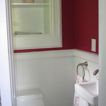 Tiny powder room