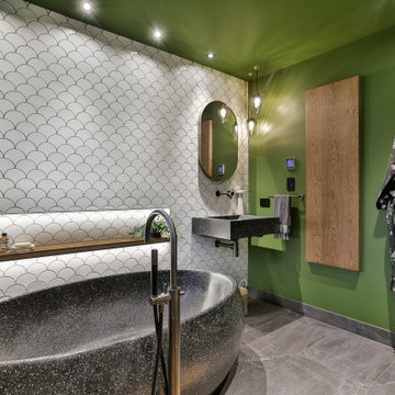 Titirangi Green Bathroom