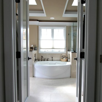 To Die For - Luxury Master Bath with double tray ceiling.