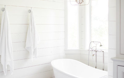 Farmhouse-Style Bathroom Before and After