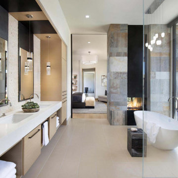 Tonal Harmony Master Bathroom