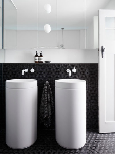 コンテンポラリー 浴室 by NORTHBOURNE Architecture + Design