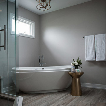 Touch of Brass Master Bath