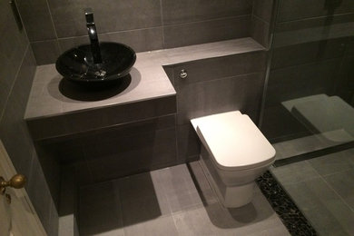 Contemporary bathroom in Kent.