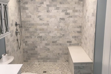 Bathroom - contemporary bathroom idea in Baltimore