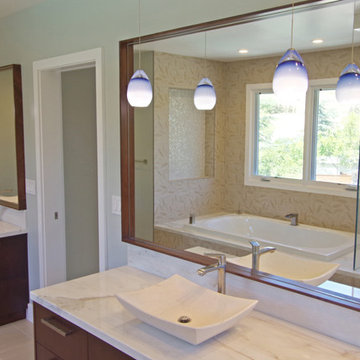 Traditional & Modern Master Bathroom | Los Altos, CA