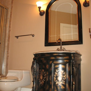 Traditional bathroom cabinet