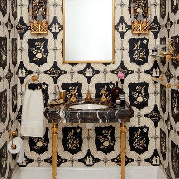 Traditional Bathroom with Acanthus Collection