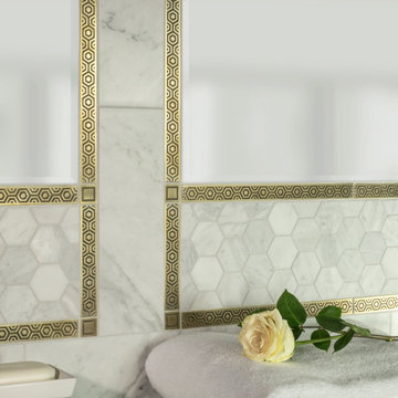 Traditional Bronze Bebop His and Hers Vanity