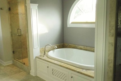 Bathroom - large traditional bathroom idea in Richmond