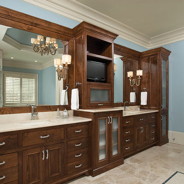 Traditional Luxury New Home - Master Bath
