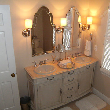 Traditional Marble Bathroom