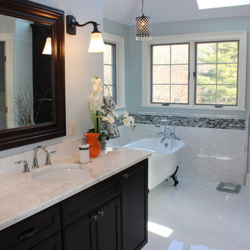 Traditional New England Colonial Remodel - Master Bath