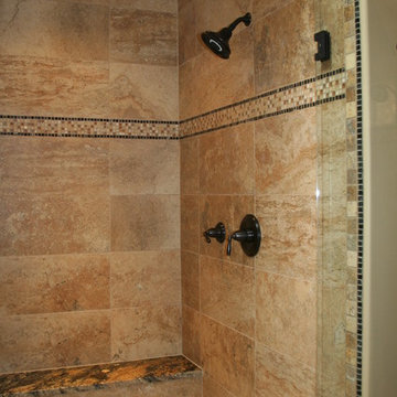 Traditional New Mexico Master Bath & Suite