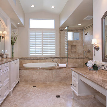 Traditional Refined Master Bathroom - Coto de Caza